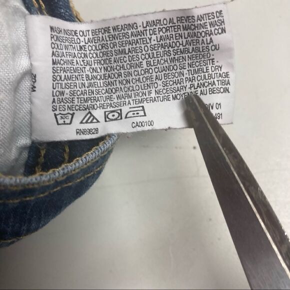 GLORIA VANDERBILT Amanda Jeans Size 14 Blue High Rise - Picture 5 of 14